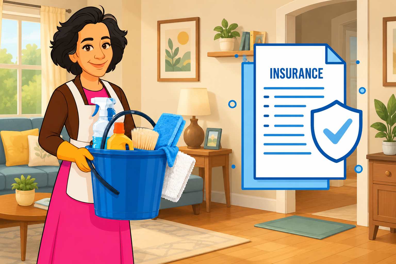 Marilena Cleaning Services is Fully Insured